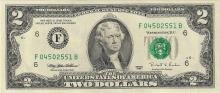 два доллара 1995